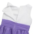 thumbnail image 6 of Moggemol Kids Girls Wedding Flower Girl Dress Pageant Evening Party Bridesmaid Gown Dance Ball Gown Lavender 6, 6 of 7