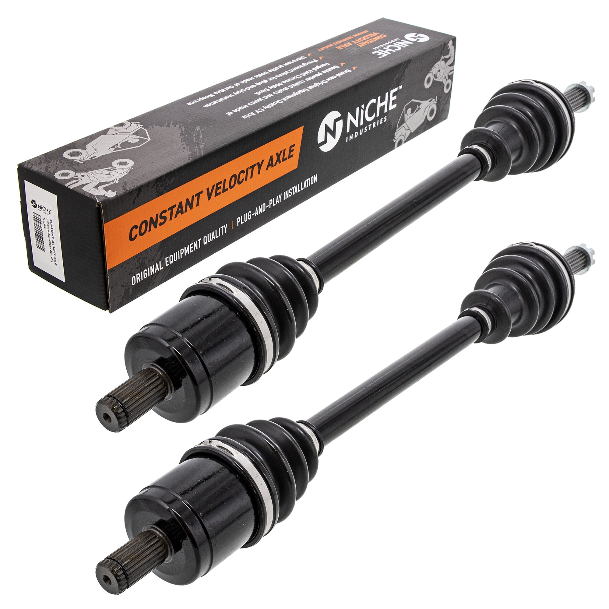 Niche Front Drive Shaft CV Axle for Polaris Ranger 700 ATV 2 Pack