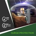 thumbnail image 2 of RV Surge Protector 30 Amp, 2100 Joules Surge Protection with Weatherproof Cover, All-in-one Circuit Analyzer with LED Indicator, Designed for RV, Camper, Travel Trailer，ETL Listed, 2 of 5