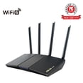 thumbnail image 2 of ASUS RT-AX1800S Dual Band WiFi 6 (802.11ax) Router Supporting MU-MIMO and OFDMA Technology, AiProtection Classic Network Security Powered by Trend Micro, 2 of 3