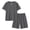 Gray Set for Men, variant on Men's Suit Set Durable Construction For Long Term Use Easy To Match With Footwear And Accessories Style Khaki L
