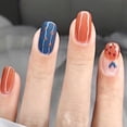 thumbnail image 1 of Puntas francesas para presionar en las uñas, uñas postizas cortas y lindas, puntas de uñas postizas cuadradas acrílicas para mujeres y niñas, 24 piezas (cuadrado1), 1 of 3