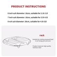 thumbnail image 5 of 12pcs Air Fryer Accessories Kit Deep Hot Air Fryer With 8 Inch Cake Barrel, 5 of 5