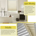 thumbnail image 4 of Keego Cordless Cellular Shades Window Blinds Modern Size and Color Customizable Creamy Blind Light Filtering 38"w x 52"h, 4 of 8