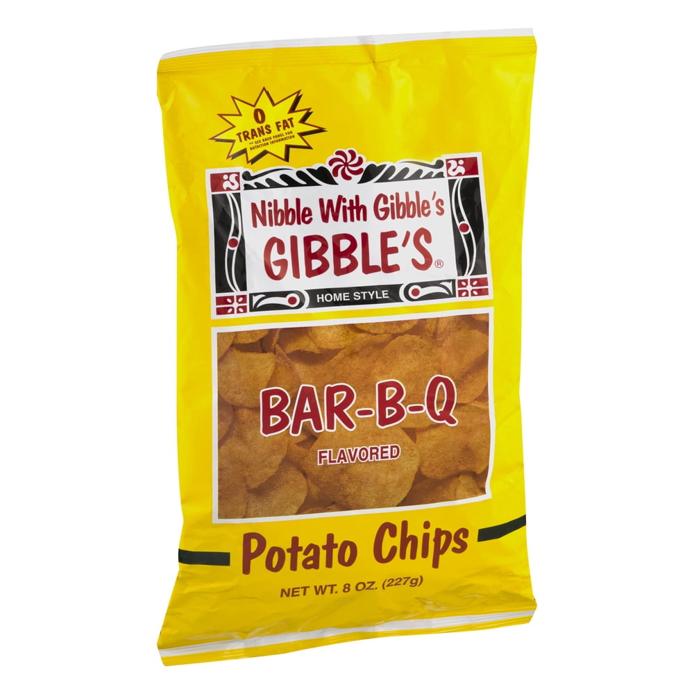 Gibble's Homestyle Potato Chips Bar-B-Q, 8.0 OZ