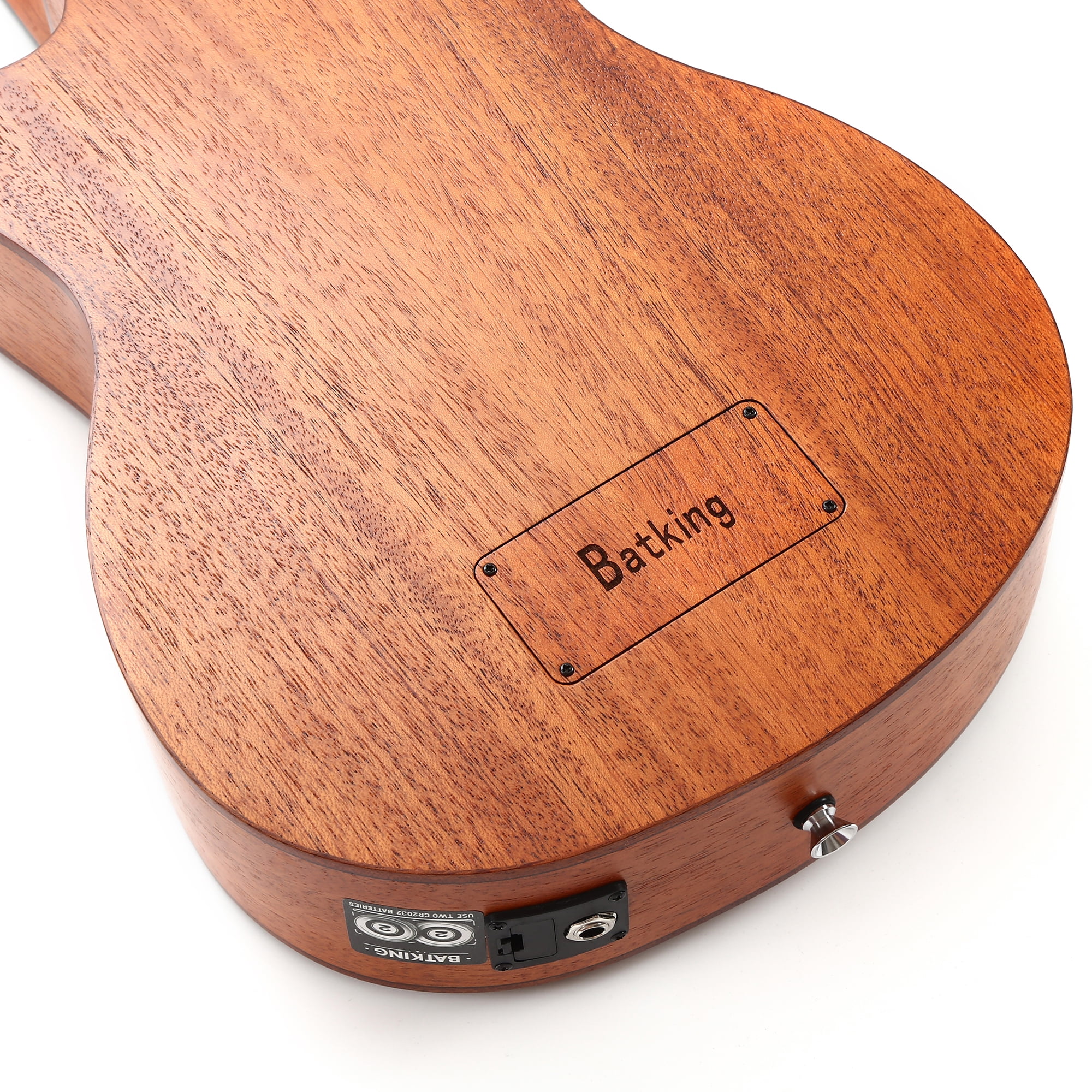 Batking Ubass Electric Ukulele Bass Baritone Fretted Steel Strings 30 Inch Ukulele For Kids Ukulele For Adults