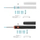 thumbnail image 5 of Cateissary Equipo de eliminación de cerumen, accesorios de limpieza de oídos para el hogar, Kit de extracción de dispositivo de para cámara Electrónica Negro, 5 of 6