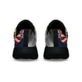 thumbnail image 4 of Autism Awareness Eagle American Shoes Sneakers for Women Men Black Size 8.5, 4 of 7