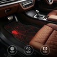 thumbnail image 5 of Salouo Red Spider On The Web for 4-Piece Floor Mats, Custom Fit Car Mats All-Weather Car Foot Mats Automotive Floor Mats for Cars, Trucks, SUVs, Vehicle Floor Liner, 5 of 7