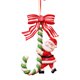 thumbnail image 1 of Navideños Con Cordón Papá Noel Muñeco De Nieve Ciervo Colgante Árbol De Navidad Regalo Colgante Para Amigos Y Familiares 2021 Adornos Serendint HA041692-02, 1 of 6