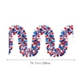 thumbnail image 3 of Ohmyroo 78.7 Inch Luminous Foil Garland Multicolor Plastic Hanging Ribbon Assisting Festive Party Decor, 3 of 9