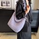 thumbnail image 3 of Bolso Bandolera Hombro Gran Capacidad Con Nicho Seersucker Nube Plisado Femenino 5152 (Púrpura) Púrpura, 3 of 9