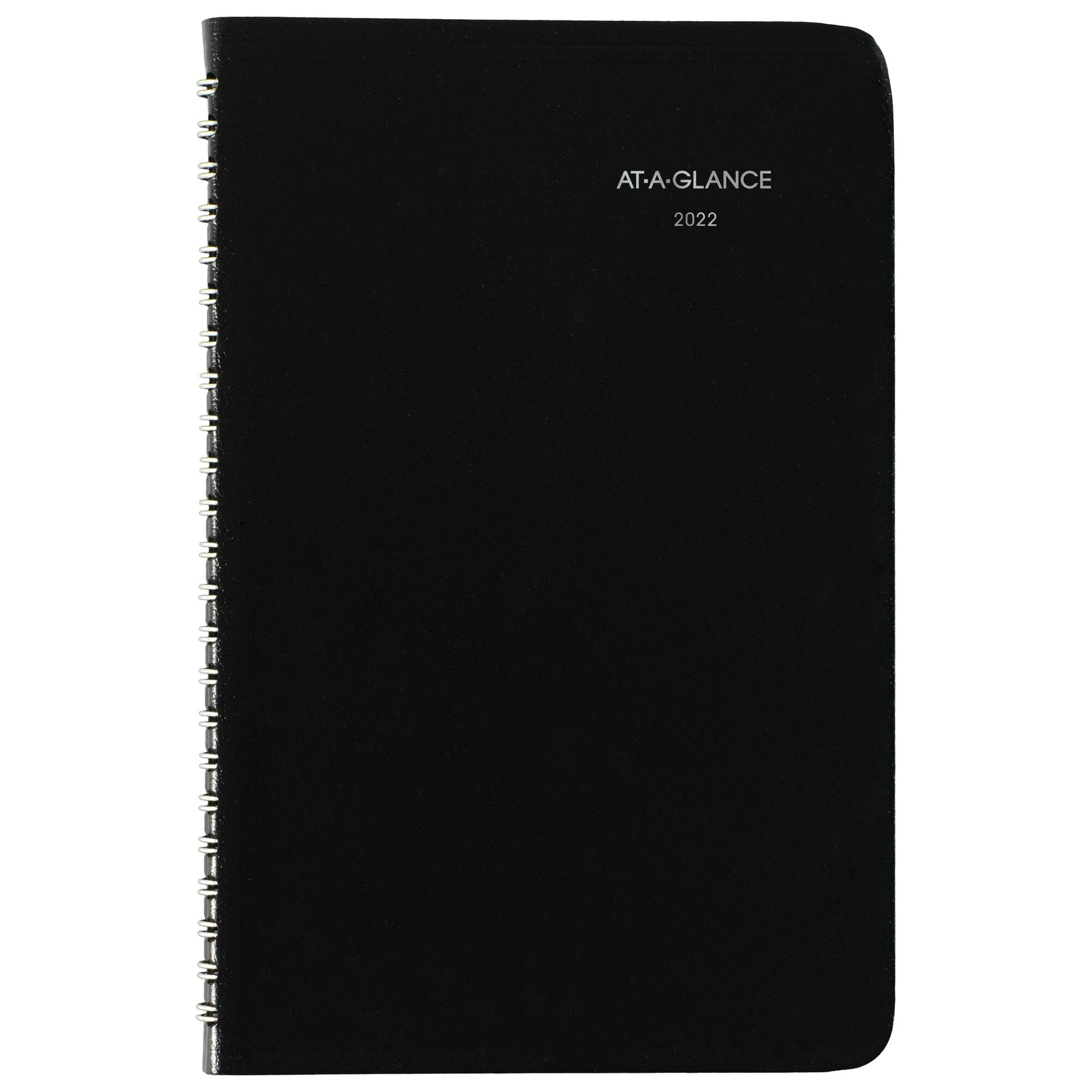 2021 2-3/4" x 4-1/4" AT-A-GLANCE Fine Weekly/Monthly Diary Black 72010521 