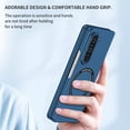 thumbnail image 6 of TECH CIRCLE Magnetic Case for For Samsung Galaxy Z Fold 5 5G 2023 ,Built in Magnet Compatible with MagSafe Charger,Shockproof Lightweight Slim Hard PC Folding Phone Case for Galaxy Z Fold 5,Darkblue, 6 of 9