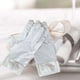 thumbnail image 4 of 2 Uds Guantes Hasta La Muñeca Brillante Estirable Elegante Para Ocasión Formal Blanco Sunnimix Guantes cortos, 4 of 7