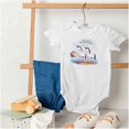 thumbnail image 4 of Funny Noah's Ark Unicorn Humor Romper Boys or Girls Infant Baby Brisco Brands NB, 4 of 6