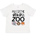 thumbnail image 3 of Inktastic My First Trip to the Zoo Cute Animals Boys or Girls Toddler T-Shirt, 3 of 5