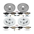 thumbnail image 3 of PowerStop Front and Rear Z23 Evolution Sport Carbon-Fiber Ceramic Brake Pad and Drilled & Slotted Rotor Kit Fits: MERCEDES-BENZ Select Models K6747, 3 of 10