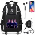 thumbnail image 1 of Mbappe Sac à Dos Multifonction, Sac d'École Grande Capacité Star de Football, avec Port de Charge USB/casque, Adapté pour Garçons-HAPDEN, 1 of 4