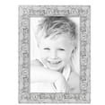 thumbnail image 2 of ArtToFrames 16" x 24" Platinum Baroque Luxe Picture Frame, 16x24 inch Silver Wood Poster Frame (WOM-5265),  Pack, 2 of 7