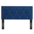 thumbnail image 4 of Modway Greta Performance Velvet Twin Headboard in Navy, 4 of 10