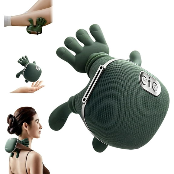 Massage Master for Shoulder,Neck Massager Pillow,with 3-Speed Adjustment,Electric Deep Tissue 3D Kneading Massage,Simulated Human Hand Cervical Trapezius Neck Massager Pillows