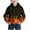 Orange, variant on CYRBOKO Boys Graphic Hooded Sweatshirts, Long Sleeve Thermal Comfortable Casual Pullover Tops Blue Size 3-14 T