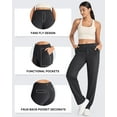 thumbnail image 3 of G4Free Bizcasual Yoga Pants Women High Waist Dress Work Pants with Pockets Wide Leg Business Casual Trousers, 3 of 8