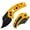 Yellow, variant on Kansept Wasp Fold Knife Damascus Blade Purple Titanium Handle T2144F6