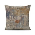 thumbnail image 2 of Enhance Your Home: Blue and Grey Abstract Art Pillow Covers, 16x16 Inch, Modern Gallery Aesthetic - Set of 2 for Bedroom, Sofa, Living Room, 2 of 7