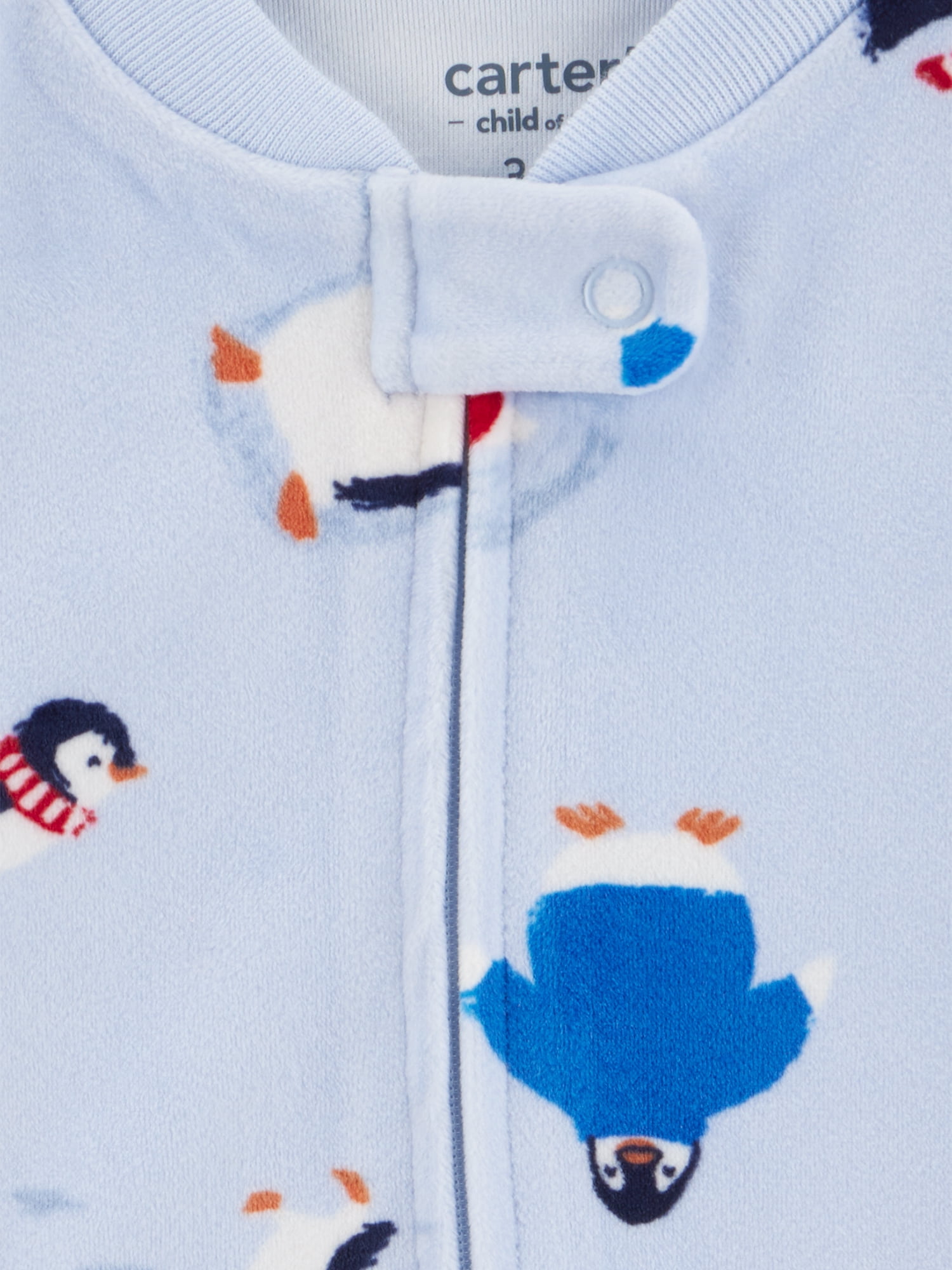 Carter's Child of Mine Baby Cozy Sleep N Play, Single & 2 Pack, Sizes Preemie-6/9 Months