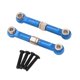 thumbnail image 5 of 2 varillas de dirección RC 1:14 de aleación de aluminio ajustables, varillas de tracción de repuesto Azul, 5 of 9