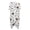 Cat Paw Print Pattern, variant on HELLHERO Cat Paw Print Pattern Long Kimono Swimsuit Cover Up Casual Polyester Loose Bathing Suit Cover Up