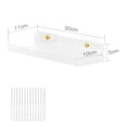 thumbnail image 3 of Estante de ducha sin taladrar, especiero para pared, baño, cocina, veta vertical grano vertical 30cm, 3 of 3