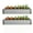 Silver, variant on 2Pcs 6x3x1 ft Galvanized Metal Raised Garden Bed, Large Rectangle Raised Planter Box for Vegetables, Herbs, Flowers, Outdoor Backyard Gardening
