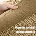 thumbnail image 5 of Yhmxh Chenille Bathroom Rug Mat, 24 x 16 Extra Soft Non Slip Absorbent Water Bath Rug, Quick Dry Machine Washable Chenille Shaggy Shower Mat, Bath Mat for Bathroom Floor, Home Decor Accessories, 5 of 7