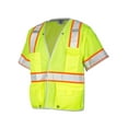 thumbnail image 2 of Ml Kishigo B60829177 Premium Brilliant Series Breakaway Class 3 Vest, Lime - 2XL, 2 of 5