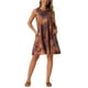 thumbnail image 2 of INSPIRE CHIC Vestidos de Verano para Mujeres, Vestido de Tirantes con Estampado Tie Dye, Casual de Playa, Sin Mangas, Vestido Suelto de Camiseta con Bolsillos M, Tie Dye Naranja, 2 of 6