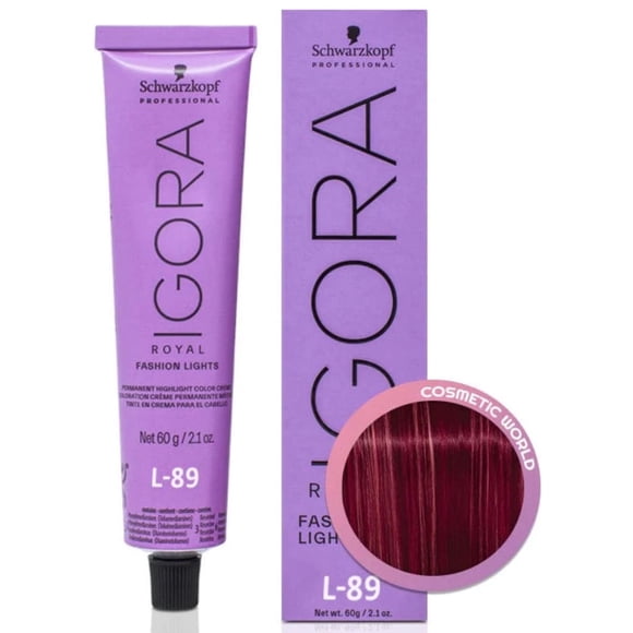 Tinte Schwarzkopf Igora Royal 60gr para mujer Fashion Lights L-89