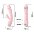 thumbnail image 4 of Consolador de empuje Vibrador femenino Juguetes para adultos para mujeres Juguete sexual, Juguete para adultos Vibradores de punto G 2 en 1, 10 consoladores vibrantes, Juguetes sexuales femeninos Jugu, 4 of 5
