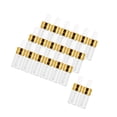 thumbnail image 1 of 20 Pieces Empty Glass Dropper Bottles Tincture Bottles Containers for Perfume Oils Liquids Gold 2ml, 1 of 8