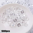 thumbnail image 5 of Dreamhall 1000Pcs 3-10mm Mixed Diamonds Crystals Acrylic Gems Wedding Table Scattering Gemstones Christmas Party Decorations Bridal Shower Vase Fillers Clear, 5 of 5