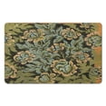 thumbnail image 1 of Fashionable 20x32 inch Machine Washable Floral Bathroom Rug - Non-Slip Large Kitchen Rug - Stylish Dining Room Area Rug, 1 of 5
