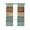 Green Teal Brown, variant on Farmhouse Yellow Brown Blackout Curtains, Light Blocking Print Window Curtains, Vintage Wooden Striped Thermal Insulated Window Drapes for Living Room Kitchen Cafe 2 Panels, 104"W x 96"L