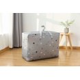 thumbnail image 4 of 3PCS Oxford Large Clothing Organizer Storage Bags Foldable Comforter Blankets Clothes Storage Bags, 4 of 6