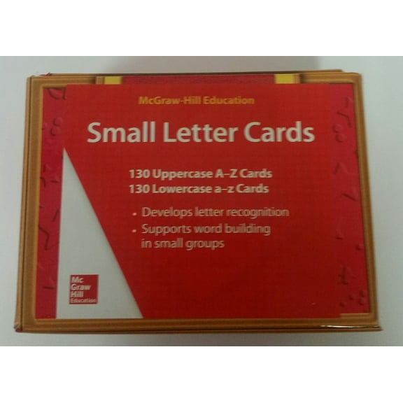 Reading Wonderworks Letter Cards (Small) Grades K-2