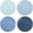 Dusty Blue, variant on 24Pcs Dusty Pink Paper Plates Gradient Pink Party Plate 9 Inch Disposable Round Dinner Plates for Birthday Wedding Baby Bridal Shower Party Supplies Tableware Decor