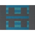 thumbnail image 1 of Ahgly Company Indoor Rectangle Patterned Glacial Blue Ice Blue Area Rugs, 5' x 8', 1 of 6