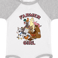 thumbnail image 4 of Inktastic Farmer Girl with Happy Farm Animals Boys or Girls Baby Bodysuit, 4 of 5