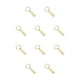 thumbnail image 1 of Advancent Llavero de acero inoxidable Llavero Llavero Regalos Accesorio decorativo Oro 10Conjunto, 1 of 6
